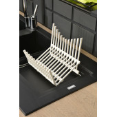 Klappbare, abnehmbare Abtropffläche für Geschirr